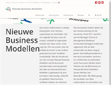 Tablet Screenshot of nieuwebusinessmodellen.nl